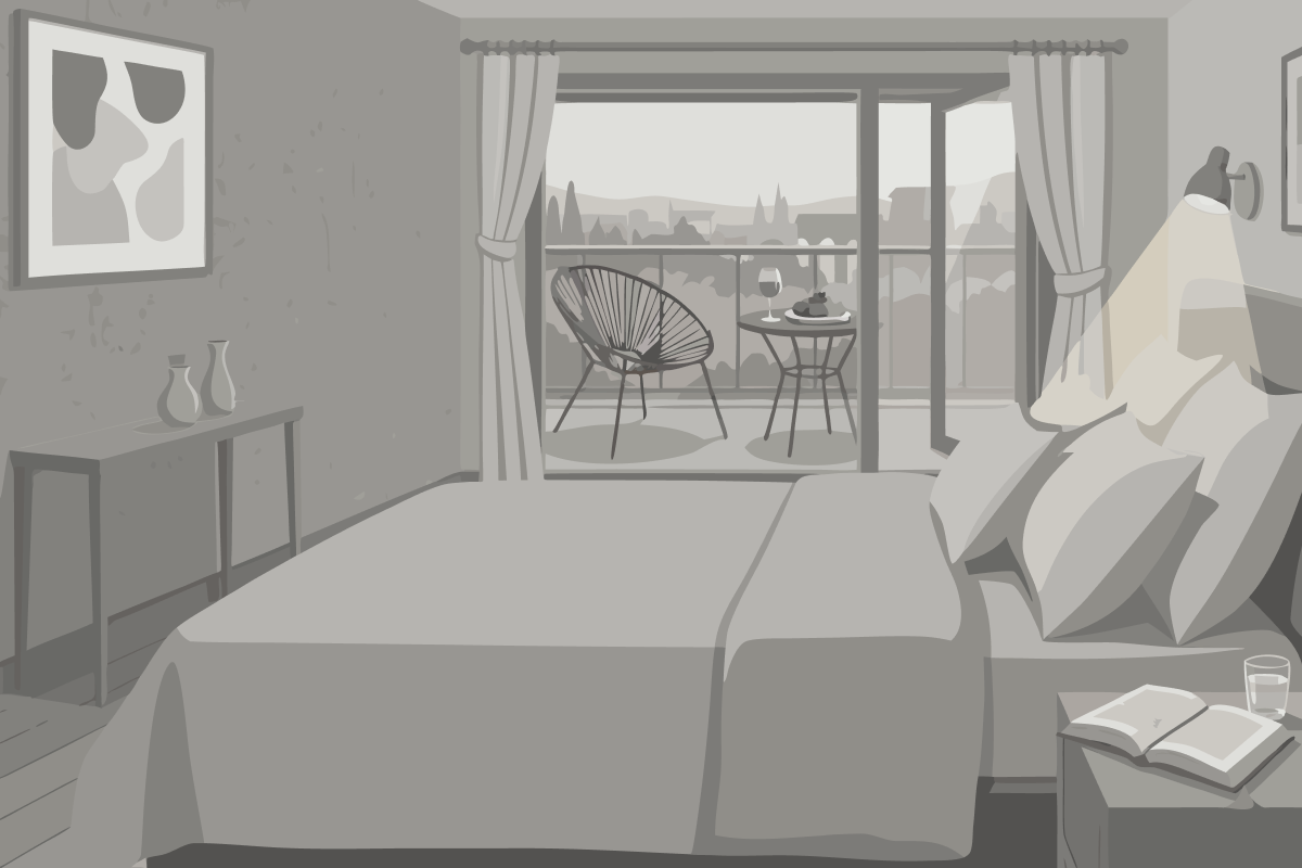 Deluxe Executive Room with Two Queen Beds - Non-Smoking